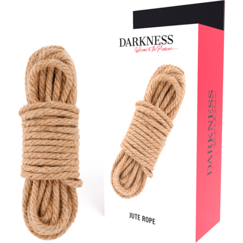 Bondage Rope Darkness 10m Jute for BDSM Play