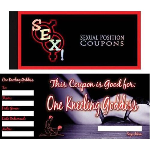 Adult Game Kheper Games Sex Coupons with Distinctive Positions