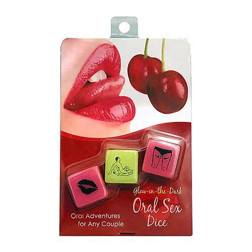 Sex Dice Game KHEPER GAMES with Glow in the Dark Feature