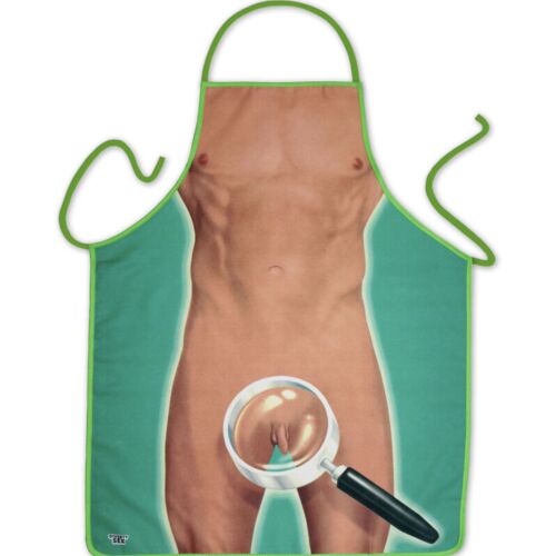 DIABLO PICANTE Men’s Magnifying Apron with Illustrations