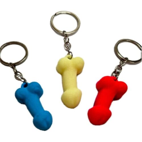 Diablo Picante Phosphorescent Penis Keychain
