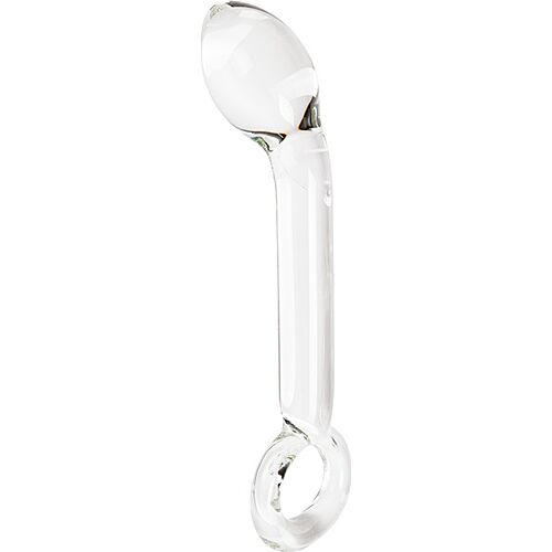Glass Dildo S Pleasures Crystal LIBRA for G‑Spot & Prostate