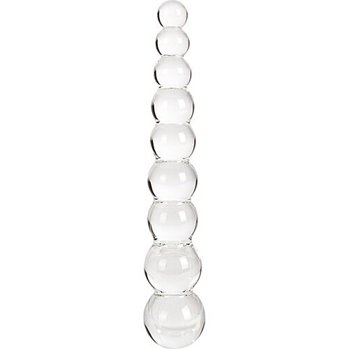Glass Beaded Dildo S Pleasures Crystal VEGA