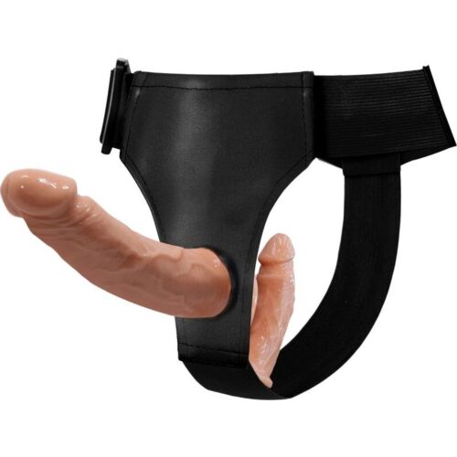 Double Dildo Harness BAILE Ultra Passionate for Dual Stimulation