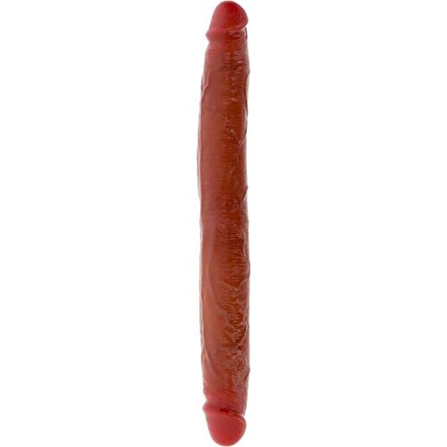 Get Real Double-Ended Dildo 35cm with Movable Foreskin