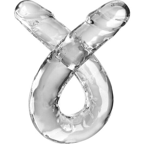 Double Dildo King Cock Double Trouble 46 cm with Realistic Design