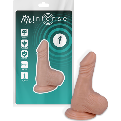 Realistic Dildo MR. INTENSE 14.6 CM with Suave Touch