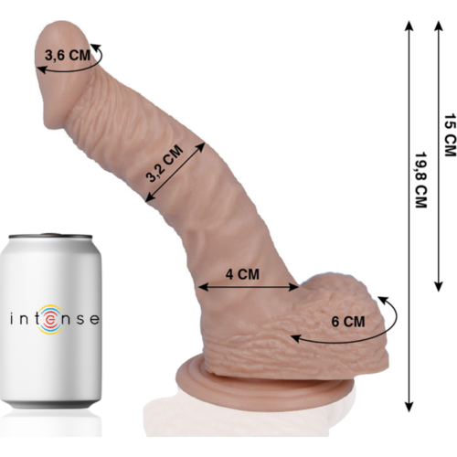 Realistic Dildo MR. INTENSE 19.8 cm for Intense Pleasure