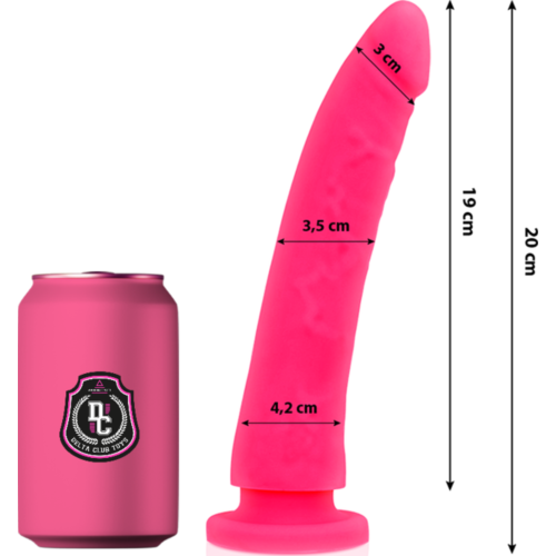 DELTACLUB Dildo 20cm - Realistic Medical Silicone