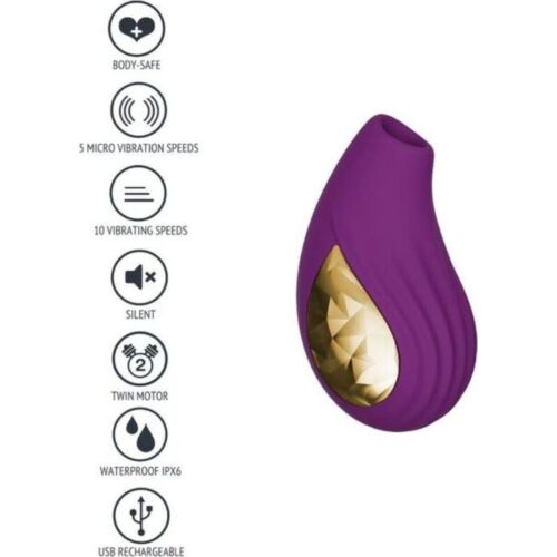 Clitoral Stimulator XOCOON Divine Love - Dual Functionality