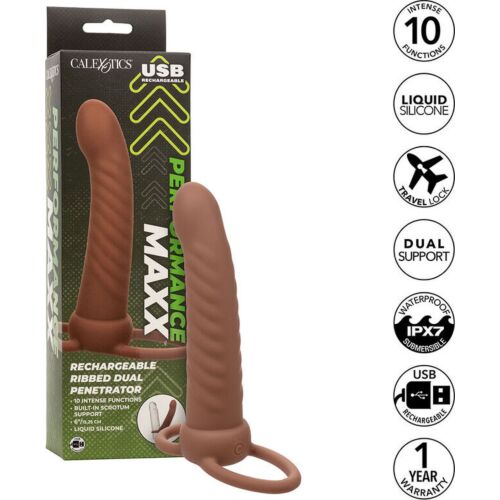 CalExotics Maxx Dual Penetrator with 10 Vibrations