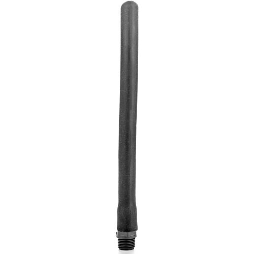 Anal Douche All Black 27cm with Universal Adapter