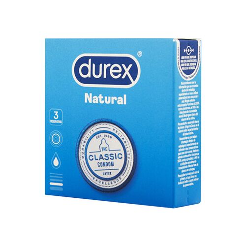 Durex Natural Condoms with Easy-On Comfort Fit