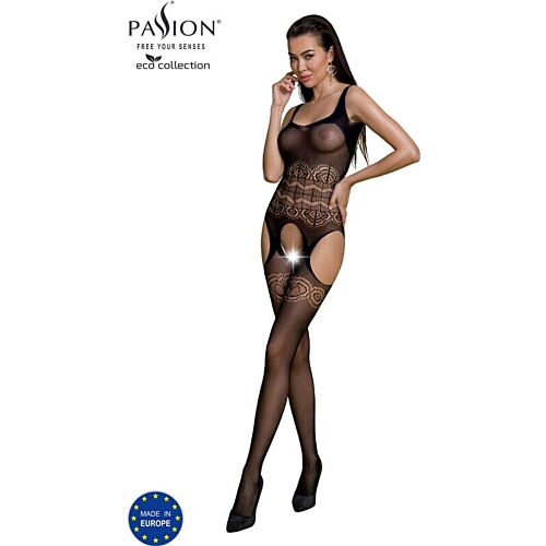 Eco Collection Bodystocking by Passion Woman - Black