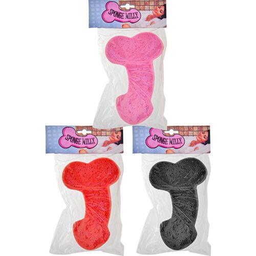 Sponge bath-shaped penis