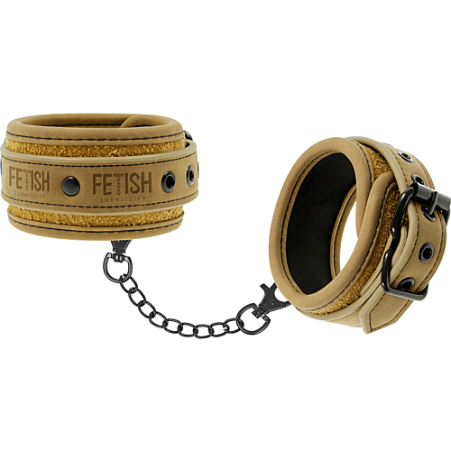 BDSM Cuffs Fetish Submissive Origin Vegan Leather Ankle Cuffs