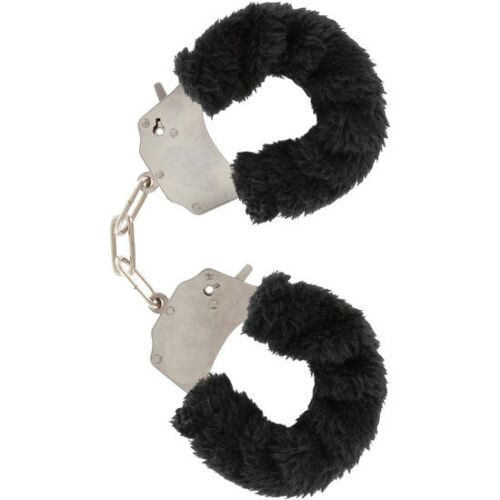 TOYJOY Plush Lined Wrist Cuffs with Chain