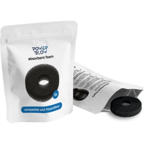 KIIROO Power Blow Absorbent Foam 5 Pack