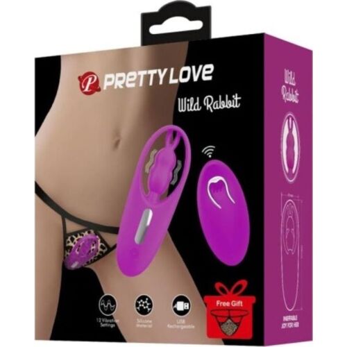 Pretty Love Wild Rabbit Vibrator with Remote Control