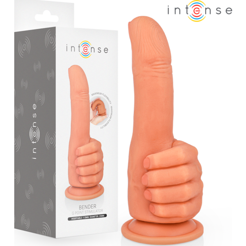 G-Spot Stimulator INTENSE BENDER with Flexible Hand Design
