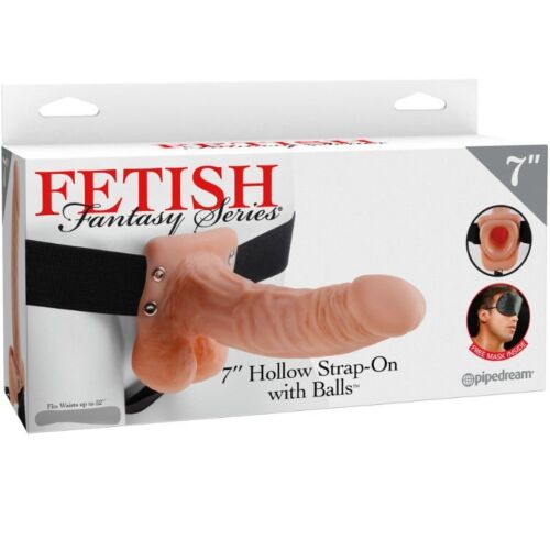 Hollow Strap-On Fetish Fantasy Series 7" with Balls