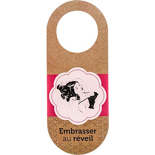 Door Hanger Happy Lola French Hanger with Humorous Messages