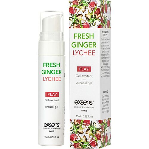 Gel Fresh Ginger Litchi Arousal Gel 15 ml.