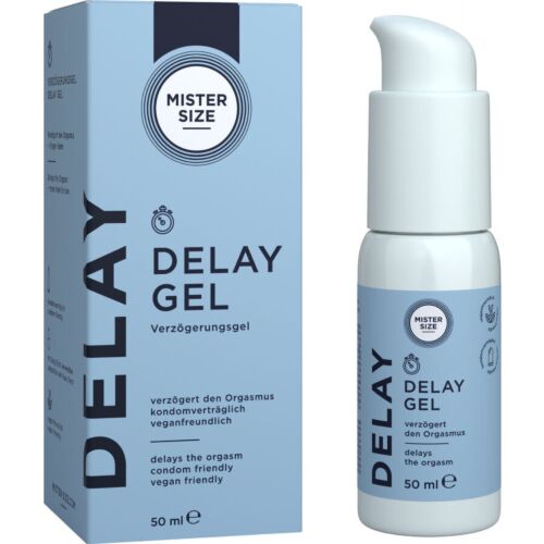 MISTER SIZE Delay Gel 50 ML for Extended Pleasure