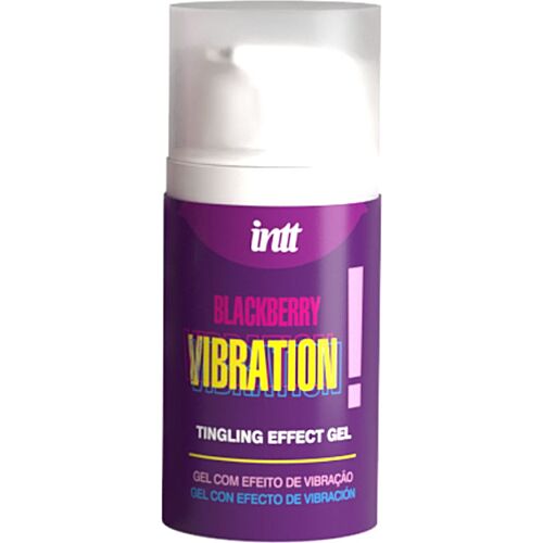 Liquid Vibrating Gel INTT RELEASES Blackberry Flavour 15ml