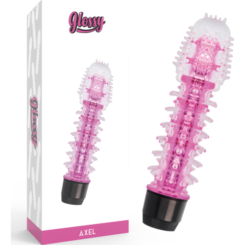 Vibrator GLOSSY Axel with Powerful Pulsating Vibrations