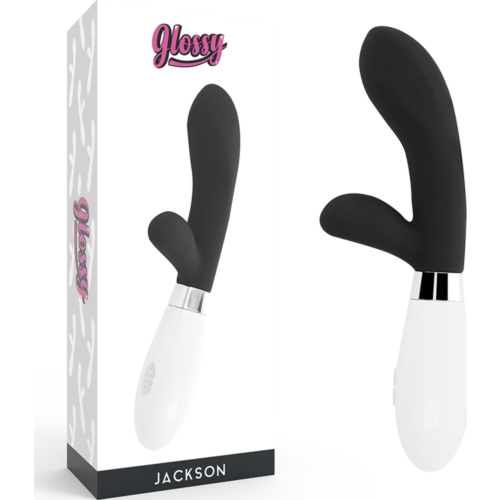 Rabbit Massager GLOSSY Jackson with Dual Motors