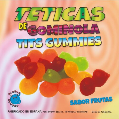Gummy Candies Diablo Goloso - Assorted Glossy Teats