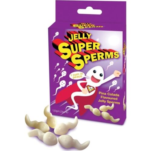 Jelly Sweets Spencer & Fleetwood Sperm Design 120g