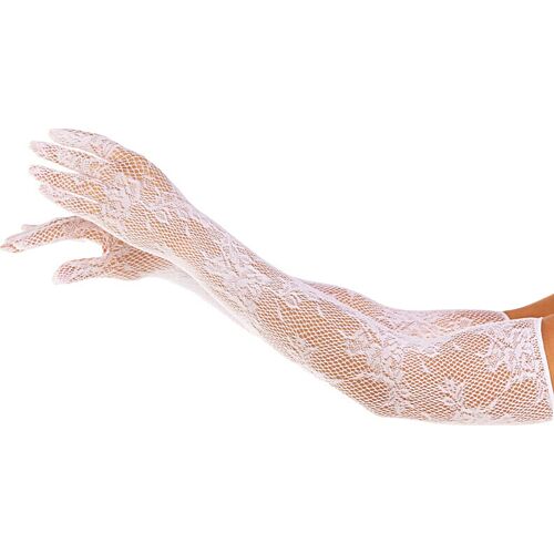 Floral Net Gloves Leg Avenue Seamless Opera Style