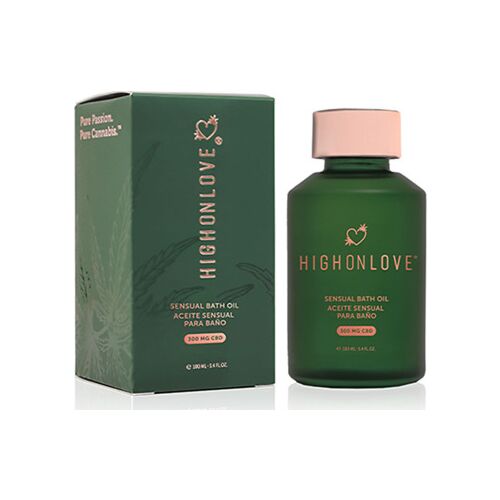 Sensual Bath Oil High On Love MOD 3 with CBD for Relaxation
