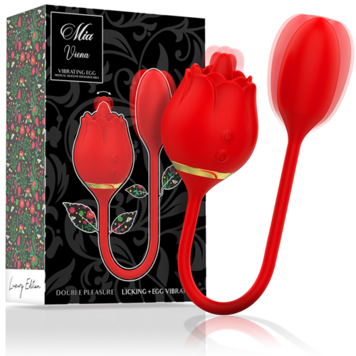 Vibrator MIA Vienna Double Pleasure Licking & Egg