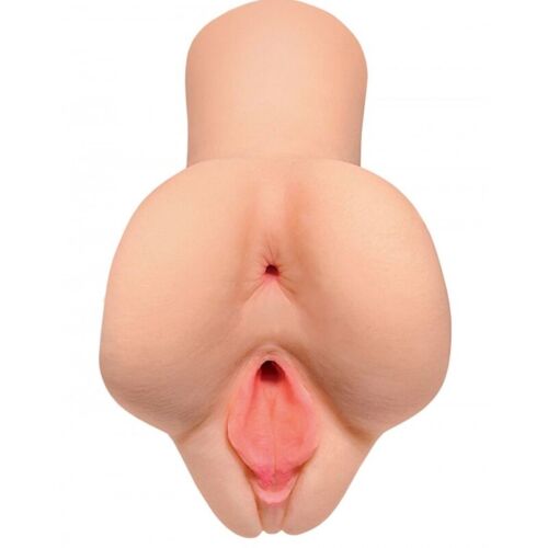 Double Pleasure Clear Skin Masturbator