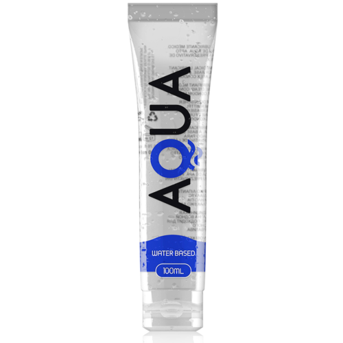 Aqua Quality Water-based Lubricant 100ml for Intimate Comfort