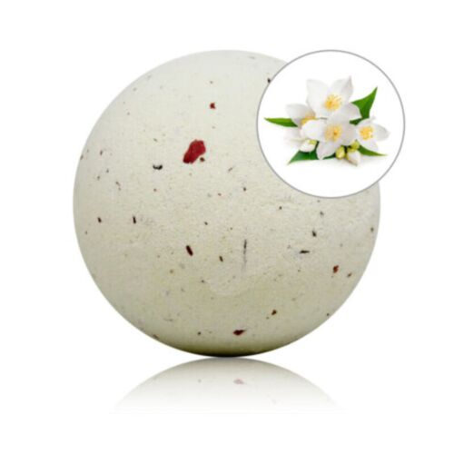 Taloka Jasmine Scented Bath Bomb with Rose Petals