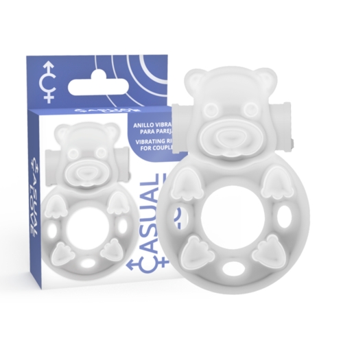 Clitoral Stimulator Ring Casual Love 26 Transparent