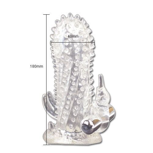 BAILE FOR HIM Brave Man Penis Extension with Vibrator