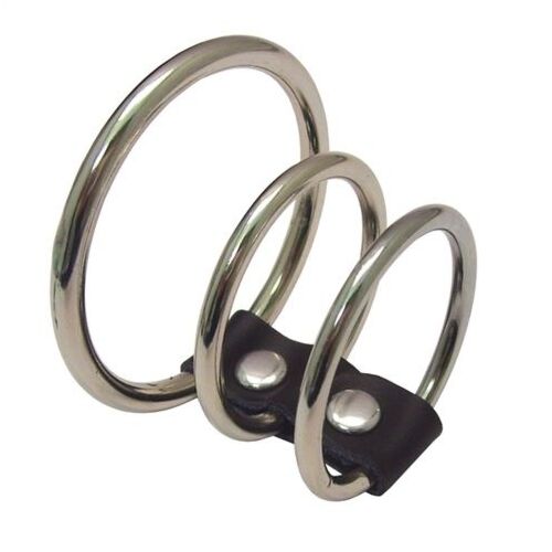 Cock Rings Sex & Mischief 3 Pack for Enhanced Performance