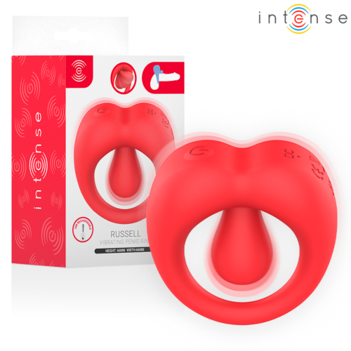 Vibrating Ring Intense For Him Russell with Clitoral Stimulator
