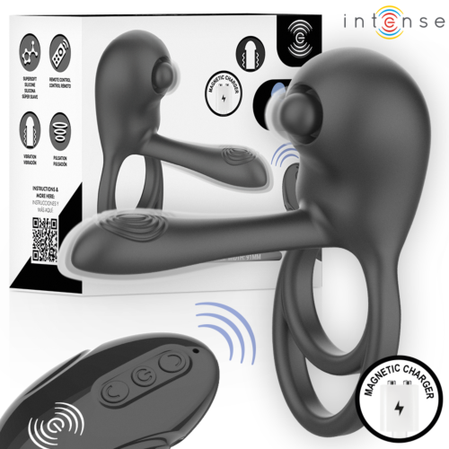 INTENSE REMOTE CONTROL SPIKE Vibrating Penis Ring