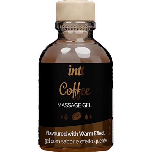 INTT Massage Gel Coffee - Kissable with Warm Effect