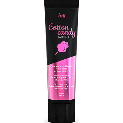 Water-Based Lubricant INTT Cotton Candy 100ml - Edible Fun