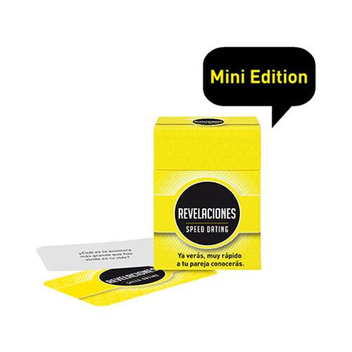 Revelaciones Speed Dating Card Game by Tease & Please