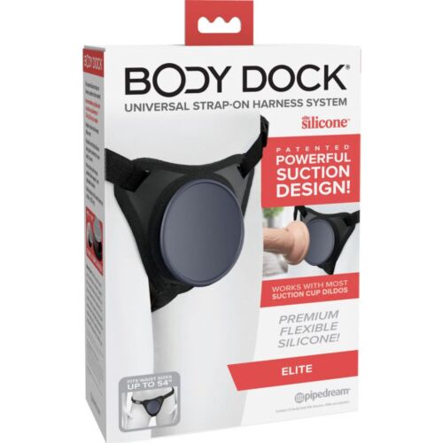 Harness Pipedreams Body Dock Elite with Easy Suction