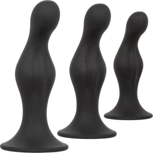 Anal Plug Set CALEXOTICS Anal Ripple Kit with Suction Base