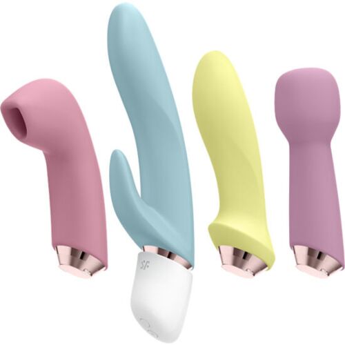 Suction Vibrator Satisfyer Marvelous Four Set with 4 Toys
